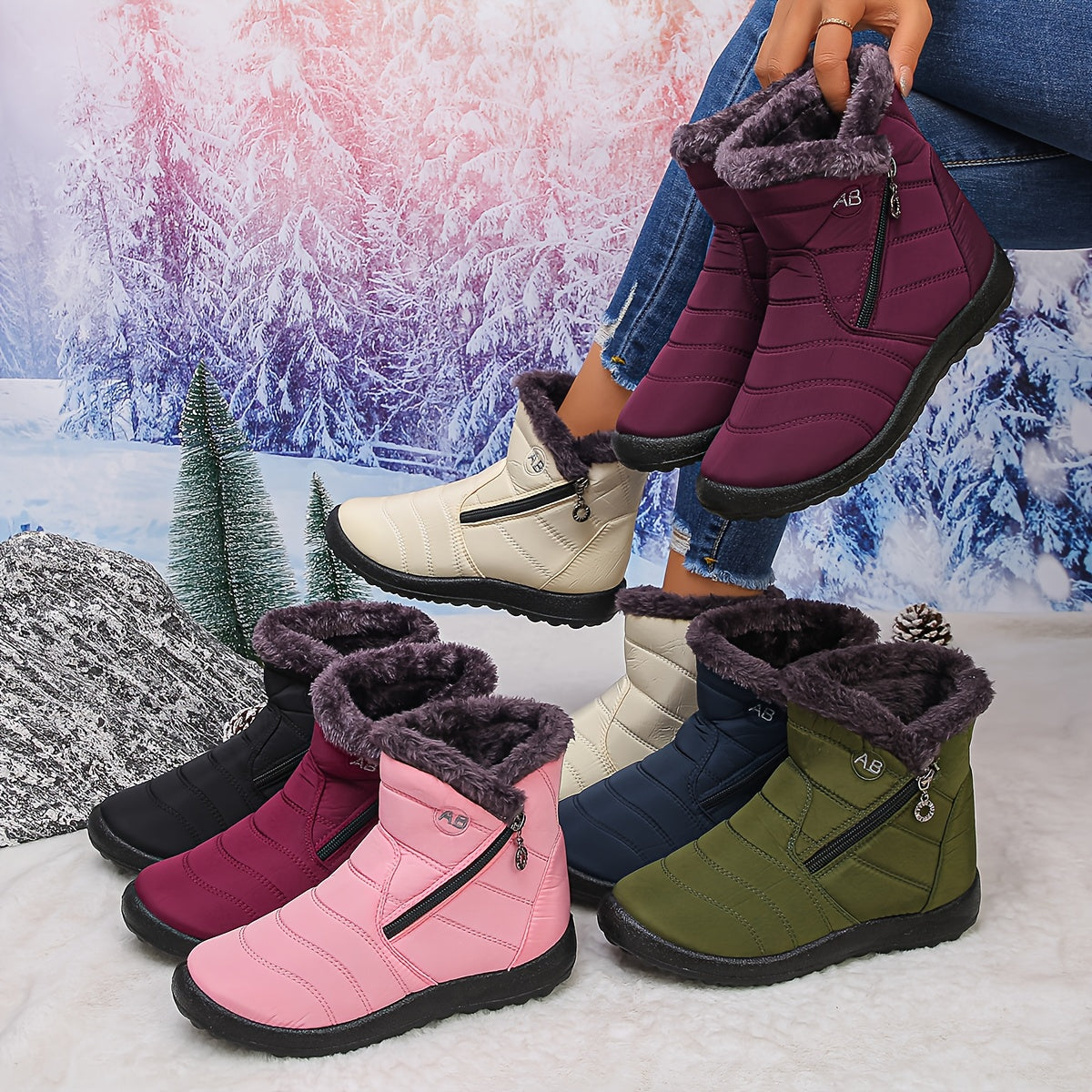 CozyStep™ Women’s Winter Boots – Warm, Anti-Slip & Soft Comfort