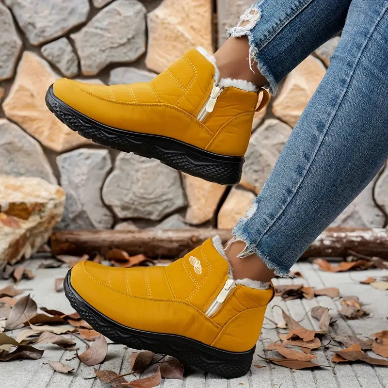 CozyWinter™ Women’s Waterproof Winter Boots – Non-Slip & Easy Zip-On