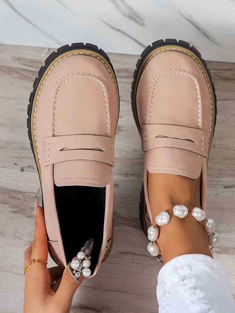 ComfortStep™ Women’s Supportive Vintage Loafers – Premium Comfort & Lightweight Walking