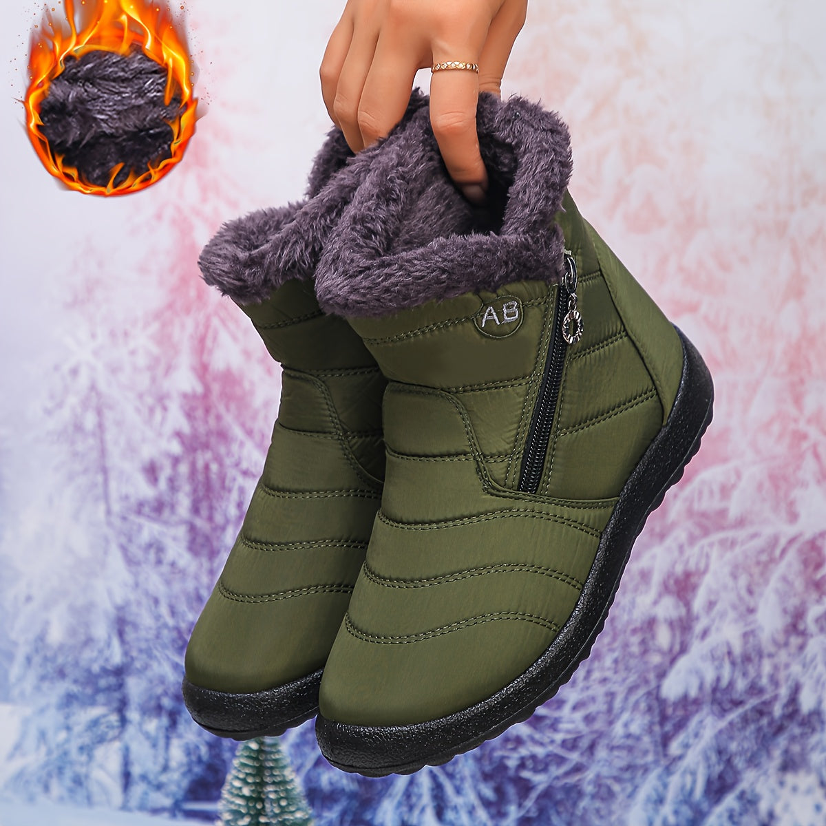 CozyStep™ Women’s Winter Boots – Warm, Anti-Slip & Soft Comfort
