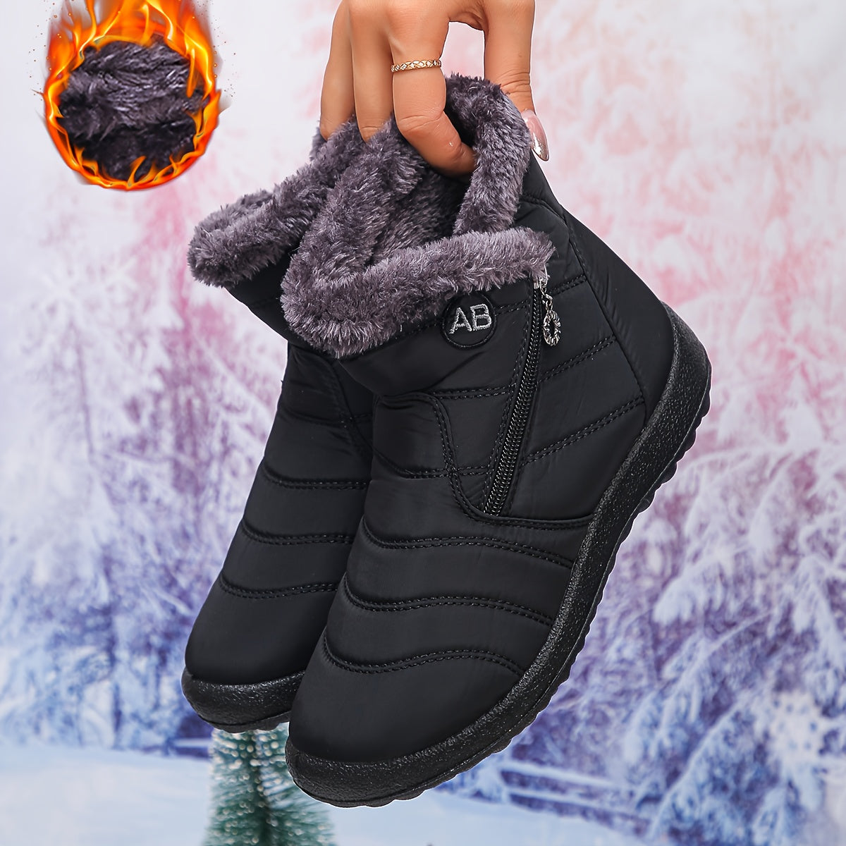 CozyStep™ Women’s Winter Boots – Warm, Anti-Slip & Soft Comfort