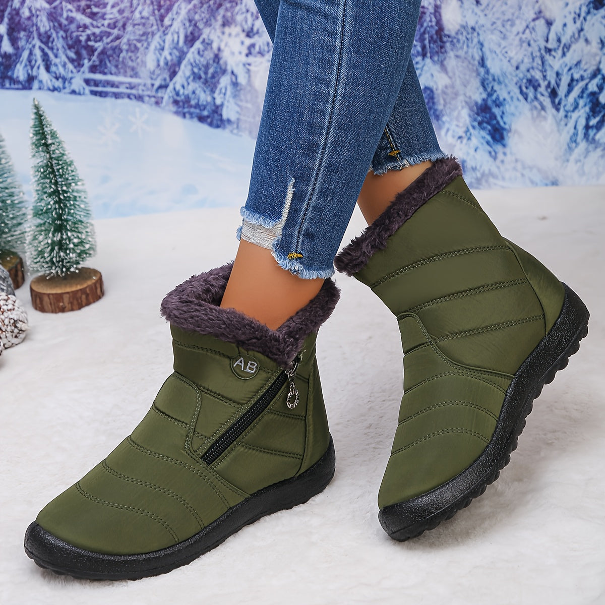 CozyStep™ Women’s Winter Boots – Warm, Anti-Slip & Soft Comfort