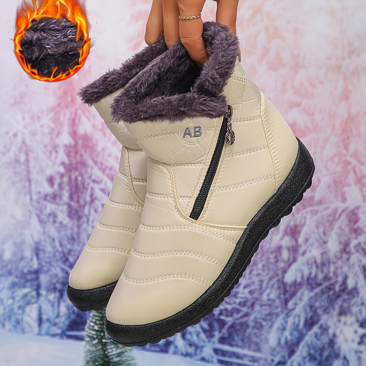CozyStep™ Women’s Winter Boots – Warm, Anti-Slip & Soft Comfort