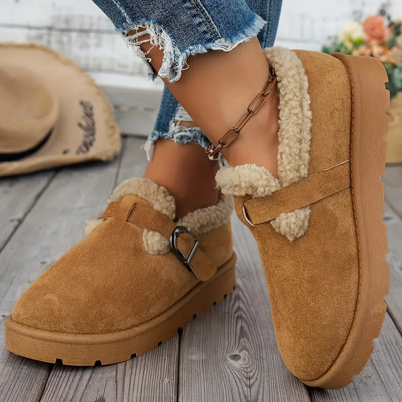 CozyStep™ Plush Winter Loafers – Warmth & Orthopedic Comfort