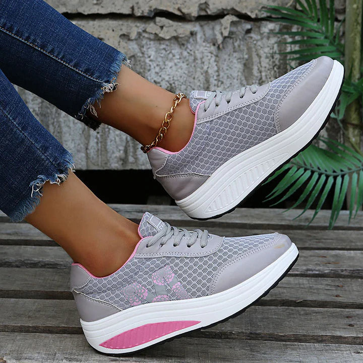 ComfortPro™ Women's Orthopedic Corrector Walking Sneakers, Comfortable Working Shoes