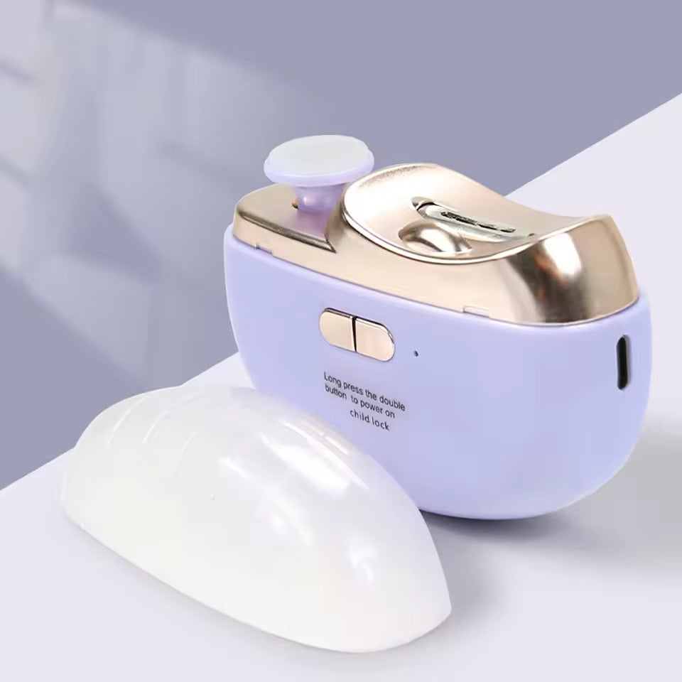Perfect for All Ages 👵👶 3-in-1 Automatic Electric Nail Clipper with Polishing - 🌟Safe & Convenient🌟