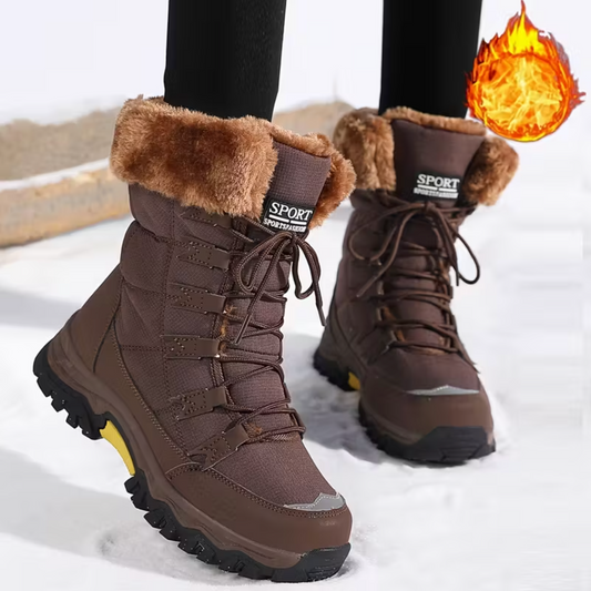 2026 WarmStep™ Women’s Waterproof Winter Boots – Ultra Warm, Non-Slip Support