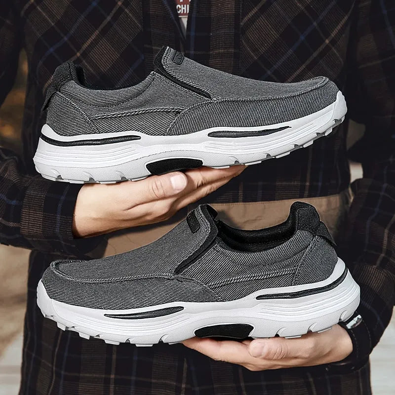 Men's Orthopedic Canvas Shoes – Lightweight, Supportive & Perfect for Outdoors
