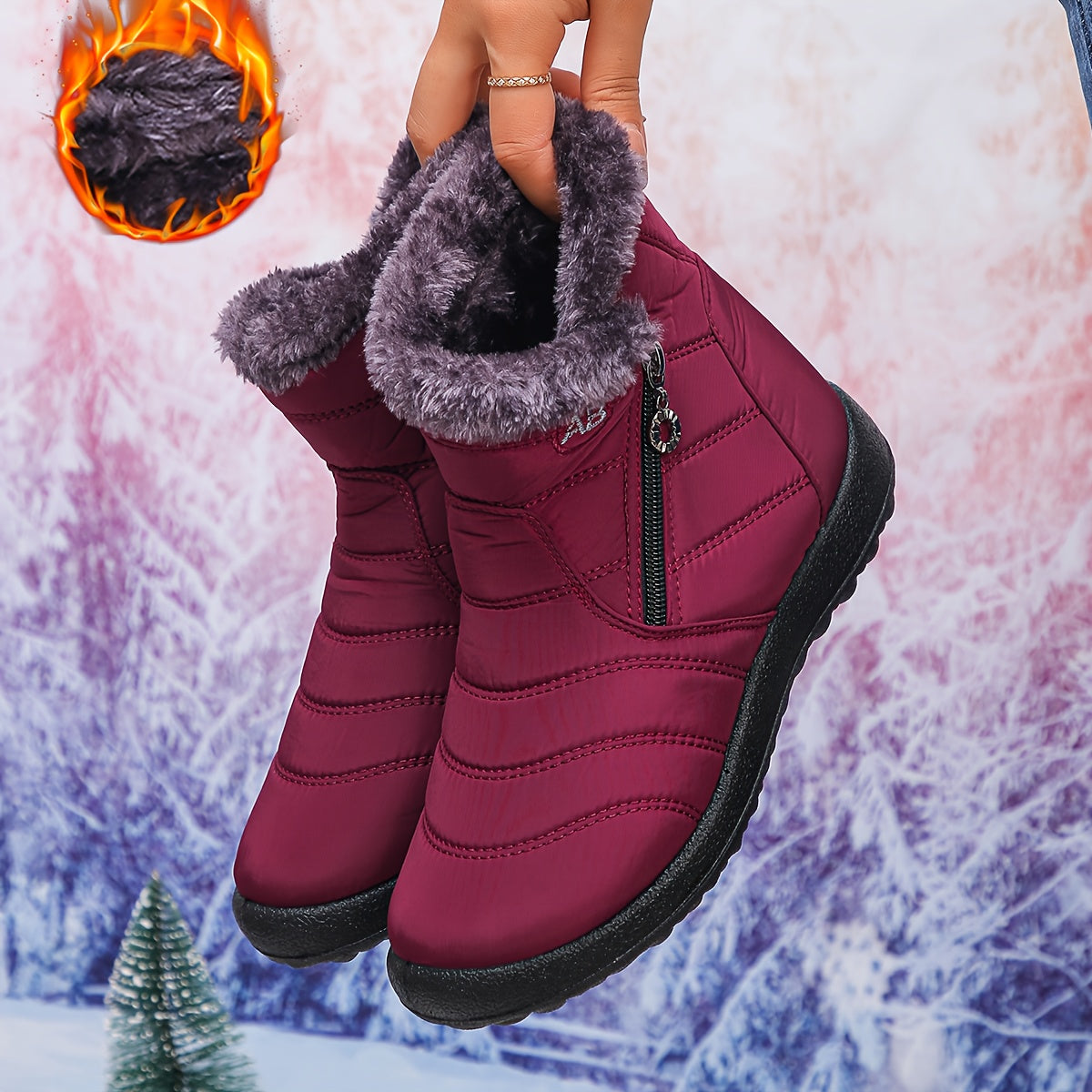 CozyStep™ Women’s Winter Boots – Warm, Anti-Slip & Soft Comfort