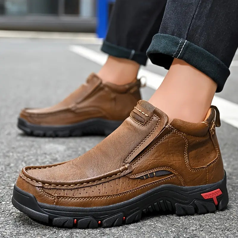 EaseStep™ Waterproof Non-Slip Ankle Boots – Soft Comfort & Orthopedic Support