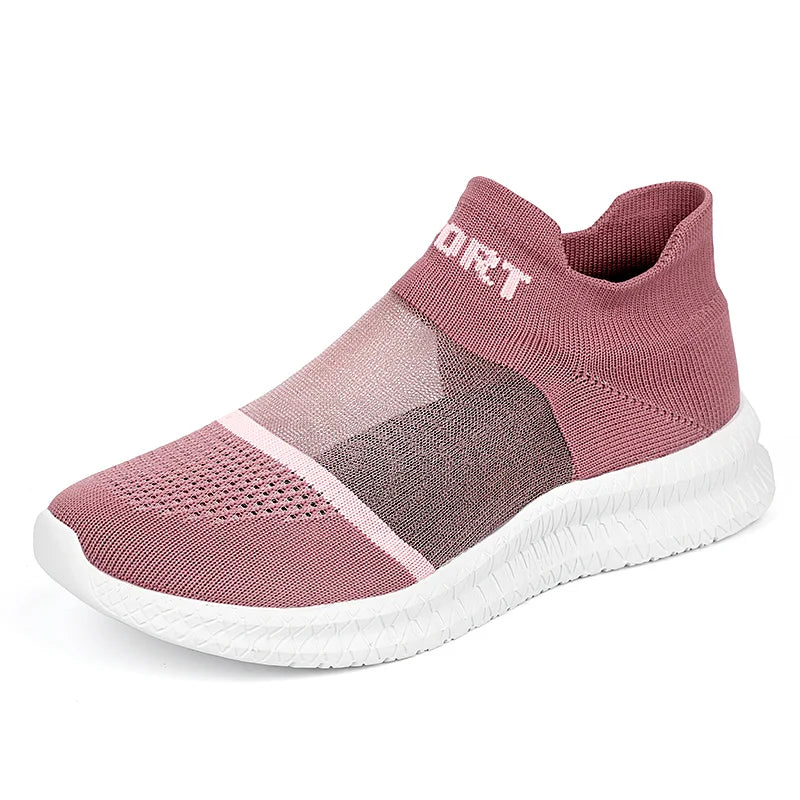 ComfortStep™ Women's Breathable Summer Slip-On Sneakers, Orthopedic Lightweight Walking Shoes